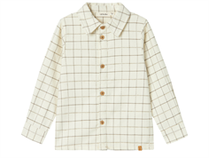 Lil Atelier turtledove checkered shirt